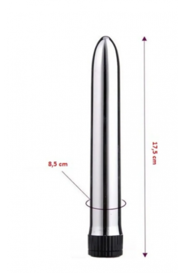 Siyah Ince Anal Titreşimli Pilli Anal Vibratör