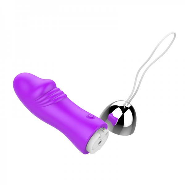 Kablosuz Kontrol Glans Yumurta Vibratörü-Şarj Edilebilir