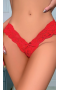 Serenk Sexshop Kırmızı Dantel Seksi Külot