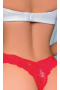 Serenk Sexshop Kırmızı Dantel Seksi Külot
