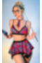 Serenk Sexshop Kırmızı  Liseli Kız Kostümü