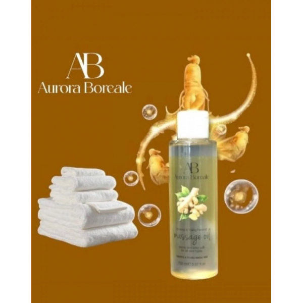 Aurora Boreale Ginseng Aromalı Masaj Yağı 150 ML