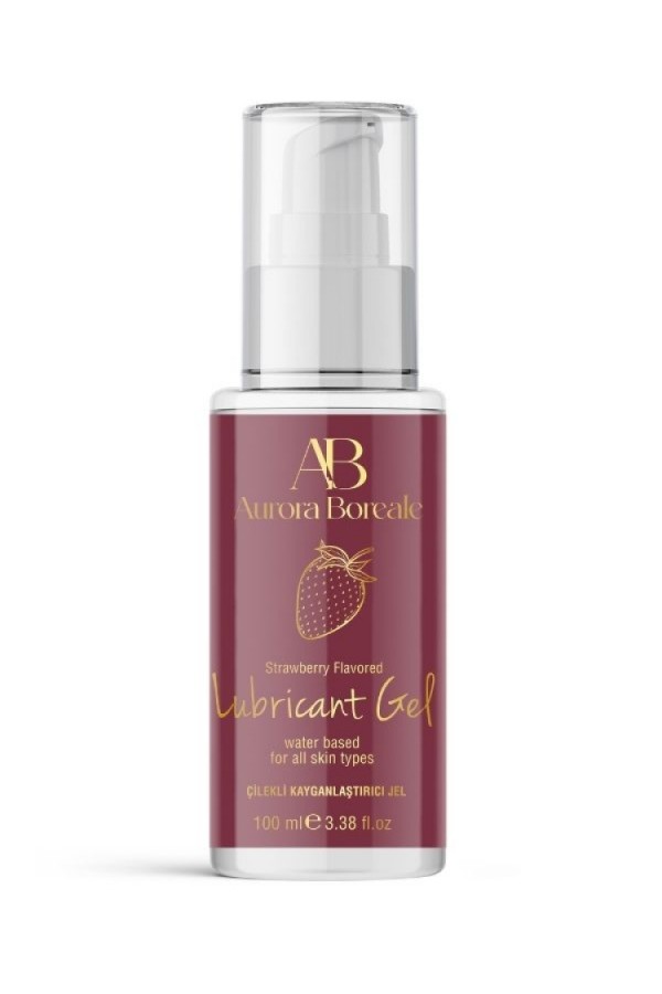 Aurora Boreale Çilek Aromalı Kayganlaştırıcı Jel 100 ML