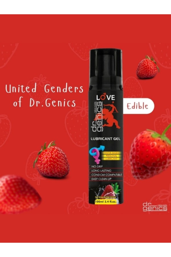 Dr Genics Lubrican Gel (Kayganlaştırıcı Jel) Çilek 100mg