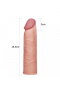 Tender Realistik Dokuda 2.5 Cm Uzatmalı Penis Kılıfı