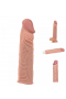 Tender Realistik Dokulu 5cm Uzatmalı Penis Kılıfı