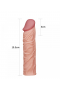 Tender Realistik Dokulu 5cm Uzatmalı Penis Kılıfı