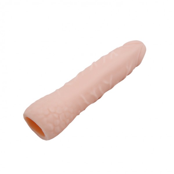 6cm Dolgulu Ekstra Uzun Penis Kılıfı