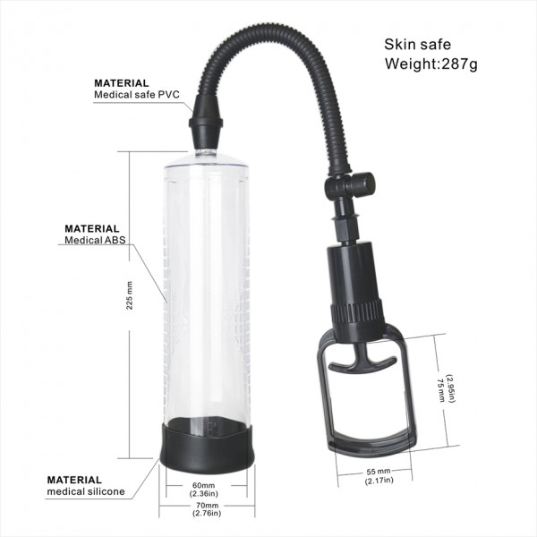 Yeni Nesil Geliştirilmiş Tetik Mekanizmalı Penis Pompası