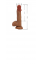 Serenk Sexshop Gerçek Realistik Vantuzlu Dildo Penis 20,6 cm