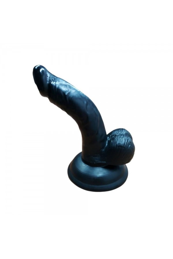 Serenk  Sexshop Siyah Anal Realistik Zenci Dildo Penis 13 cm 