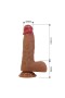 Serenk Sexshop Realistik Vantuzlu Dildo Penis 17,3 cm