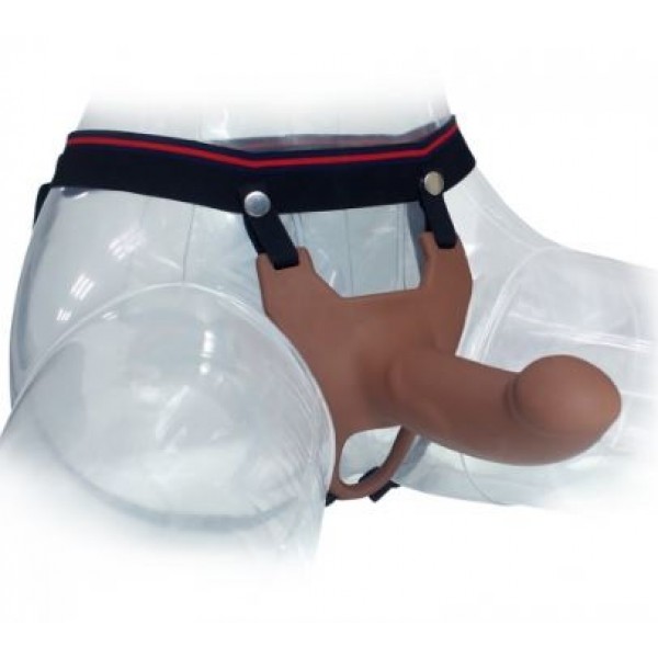 Gerçek Dokuda İçi Boş Belden Bağlamalı penis