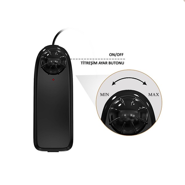 Serenk Sexshop Çift Katmanlı Gerçekçi Titreşimli Dildo Vibratör Penis  19,4 cm