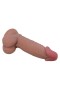 Serenk Sexshop Kıkırdak Yapılı Çift Katmanlı Gerçekçi Dildo Penis 19,4 cm