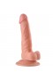 Serenk sexshop Realistik Vantuzlu Dildo Penis 19,5 cm 