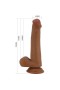Serenk Sexshop Yeni Nesil Çift Katmanlı Realistik Vantuzlu Dildo Penis 22 cm