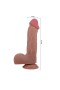 Serenk Sexshop Çift Katmanlı Gerçekçi Melez Dildo Penis 23,4 cm