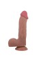 Serenk Sexshop Çift Katmanlı Gerçekçi Melez Dildo Penis 23,4 cm