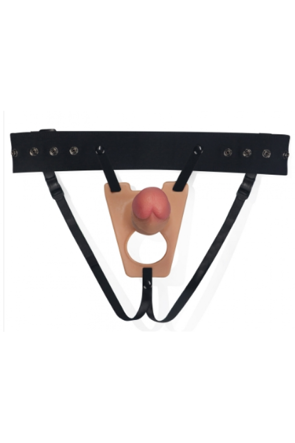 Lovetoy Rodeo 22 cm Gerçekçi Ten Dokusunda Yumuşak İçi Boş Kemerli Penis