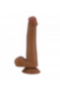 Serenk Sexshop Yeni Nesil Çift Katmanlı Realistik Vantuzlu Dildo Penis 22 cm