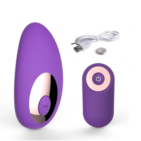 Kablosuz Kumandalı Usb Şarjlı 10 Titreşimli Giyilebilir Vajina Klitoris Uyarıcı Vibratör