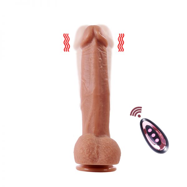 22 Cm Kumandalı İleri Geri Ve Salınım Hareketli Realistik Penis