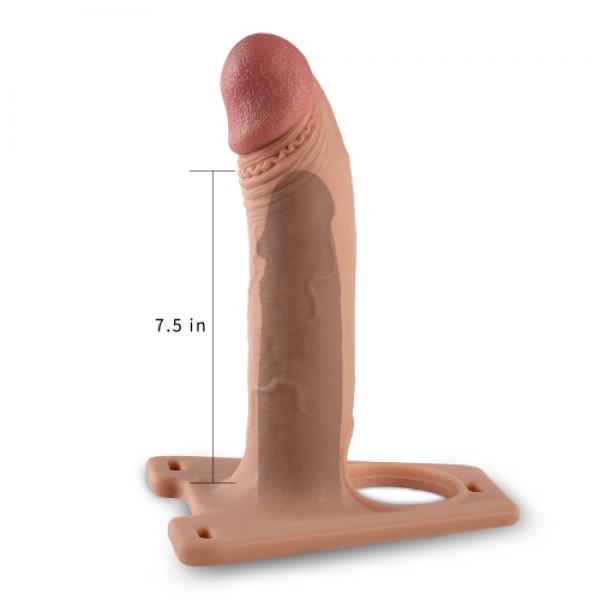 Lovetoy Rodeo 20 cm Gerçekçi Ten Dokusunda Yumuşak İçi Boş Kemerli Penis