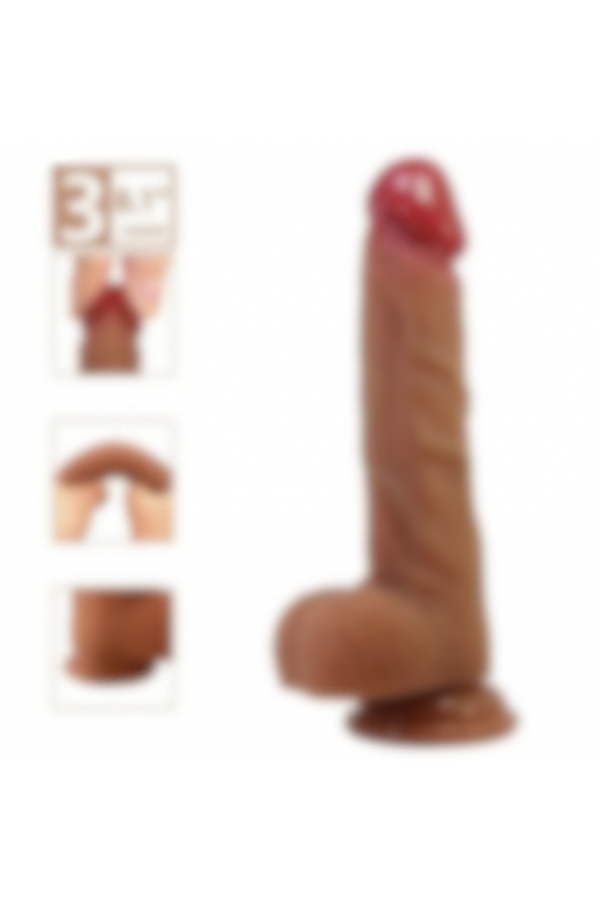Serenk Sexshop Realistik Vantuzlu Dildo Penis 20,6 cm