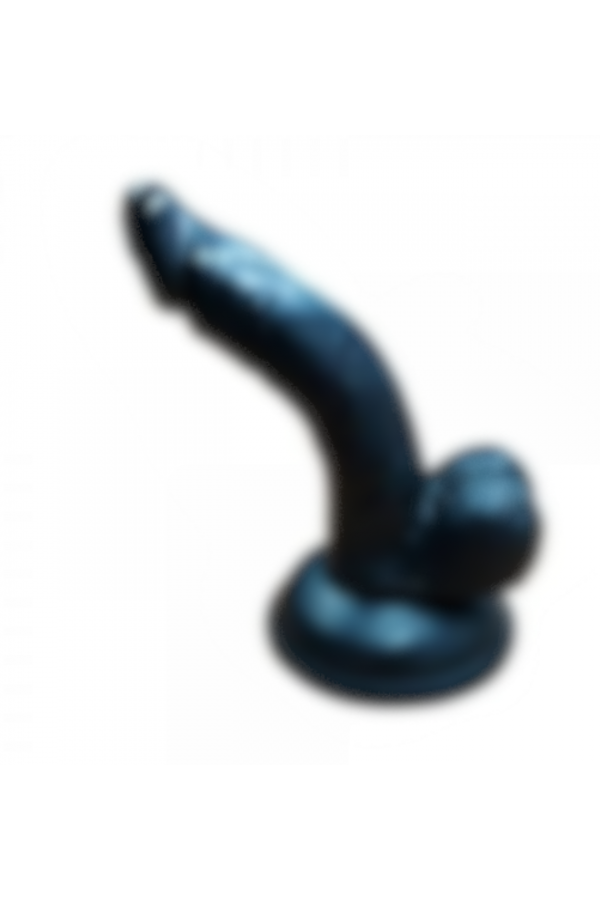 Serenk  Sexshop Siyah Anal Realistik Zenci Dildo Penis 13 cm 