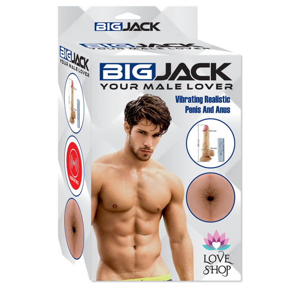 Şişme Erkek 18 cm Titreşimli Penisli 