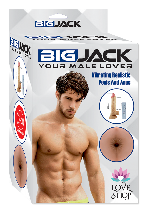 Şişme Erkek 18 cm Titreşimli Penisli 