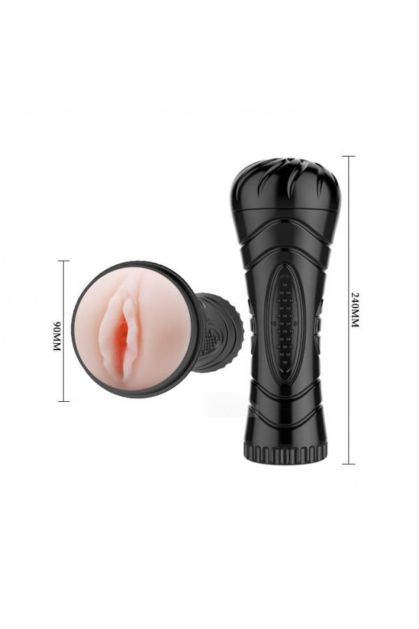 Fener Tipi İçi Tırtıklı Realistik Mastürbatör