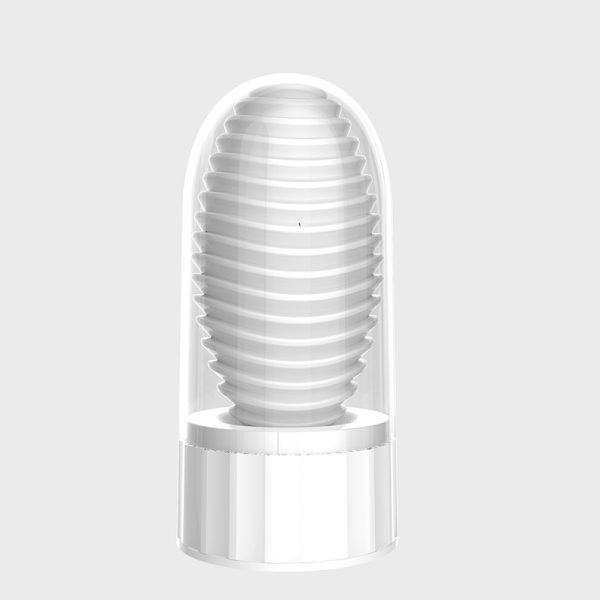 Isıtma Tabanlı Spiral Cep Vajina Stroker Şarjlı