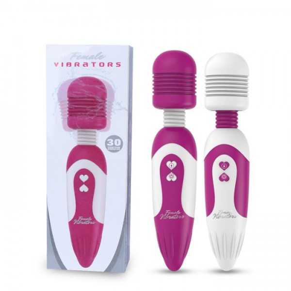 Vibrators 30 Mod Esnek Başlıklı Güçlü Masaj Aleti