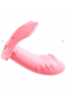 Pembe Vibratör Giyilebilir Yapay Penis Külot Kablosuz Uzaktan Kumandalı Klitoris  Mastürbatörü 