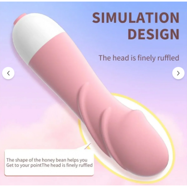 Pembe Mini Vibratör Anal Ve Vajina