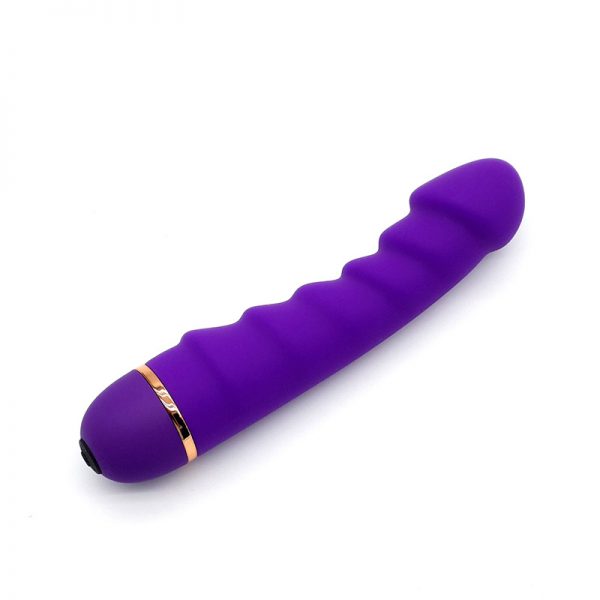 Dalgalı G Noktası Mor Vibratörü - Pilli