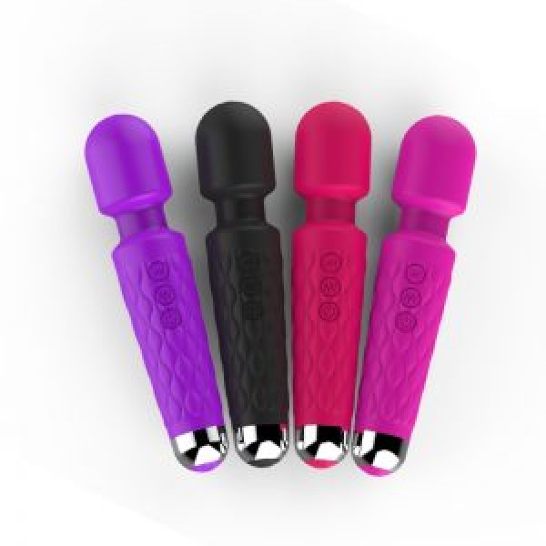 Silikon Güçlü Titreşime Sahip Masaj ve Orgazm Mor Vibratörü