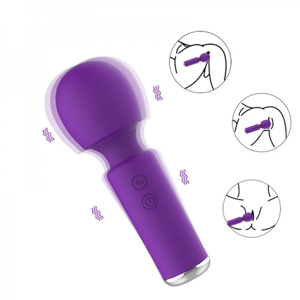 Mini  Özel vibratör klitoris stimülatörü sihirli değnek kadın için Masturnator 