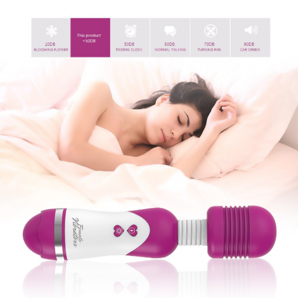 Vibrators 30 Mod Esnek Başlıklı Güçlü Masaj Aleti
