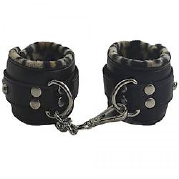 Leopar Desen El Kelepçesi Serenk sexshop