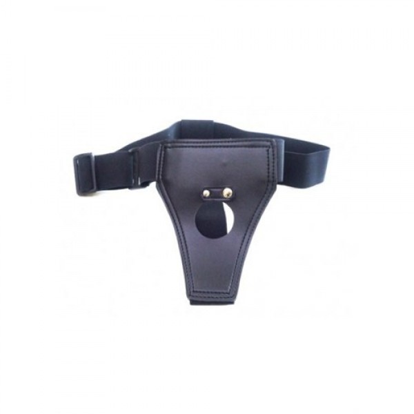 Siyah Deri Lastikli Fantazi  Penis Kemeri Fetis Shop