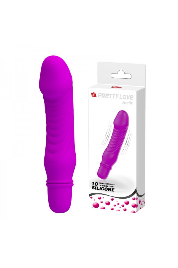 Mini 10 Titreşimli Vibratör Cep Tipi Mor Özel Renk