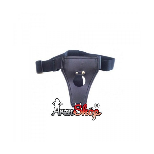 Belden Bağlamalı Kemer  Penis Bağlama Kemeri Siyah