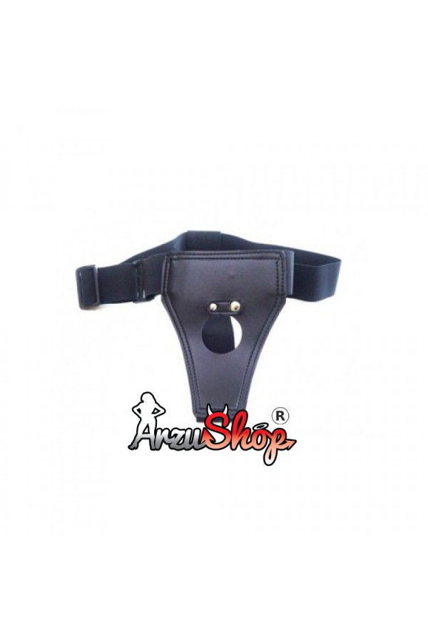 Belden Bağlamalı Kemer  Penis Bağlama Kemeri Siyah